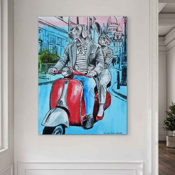 Paris Was Made for Us (Original Painting)