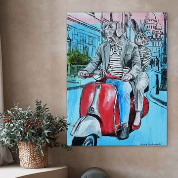 Paris Was Made for Us (Original Painting)