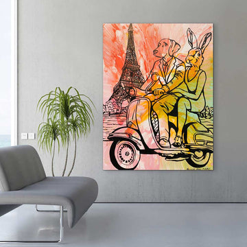 Paris Was Perfect (Original Painting)