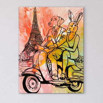 Paris Was Perfect (Original Painting)