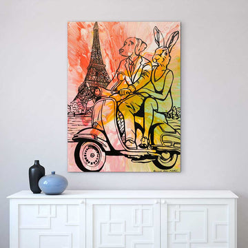 Paris Was Perfect (Original Painting)