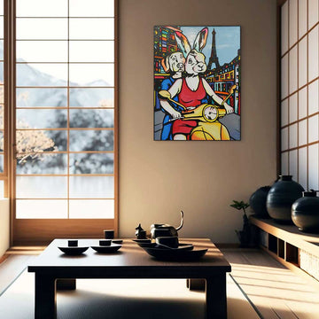 Paris is the Lovers City (Original Painting)