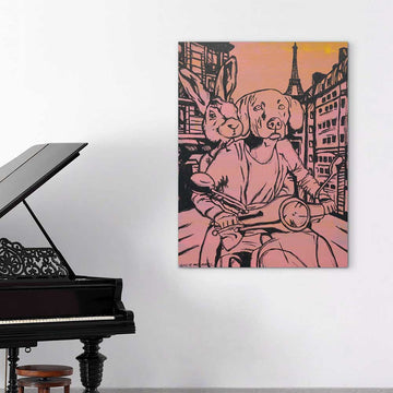 Paris, My Love (Original Painting)