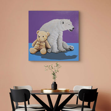 Polar Bear Love (Original Painting)