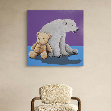 Polar Bear Love (Original Painting)