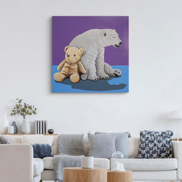 Polar Bear Love (Original Painting)