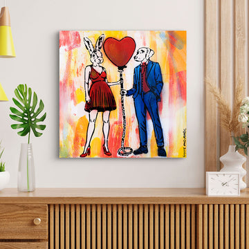 Red Balloon Power (Original Painting)