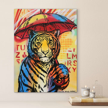Raining Tigers (Original Painting)