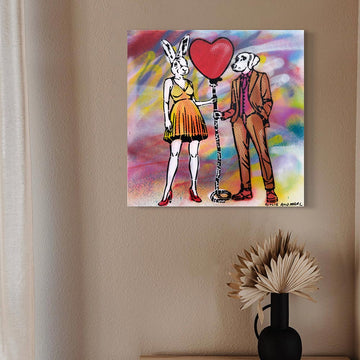 Red Balloon (Original Painting)