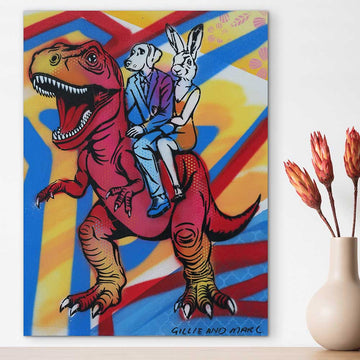 Red Rex (Original Painting)