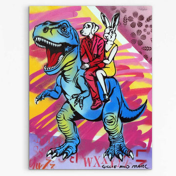 Rex Is Ready (Original Painting)