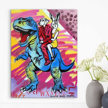 Rex Is Ready (Original Painting)