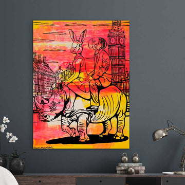 Rhino’s Would Live Forever (Original Painting)