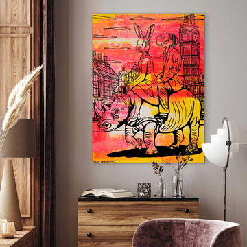 Rhino’s Would Live Forever (Original Painting)