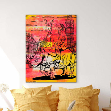 Rhino’s Would Live Forever (Original Painting)