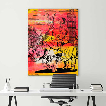 Rhino’s Would Live Forever (Original Painting)