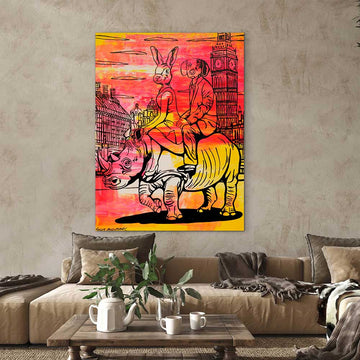 Rhino’s Would Live Forever (Original Painting)