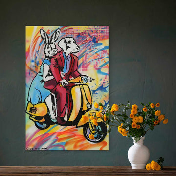 Ride Like You Love It (Original Painting)