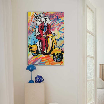 Ride Like You Love It (Original Painting)