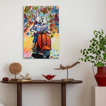 Ride Like The Wind (Original Painting)