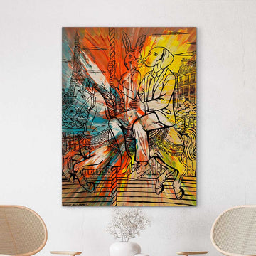 Ride Like the Wind (Original Painting)