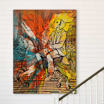 Ride Like the Wind (Original Painting)