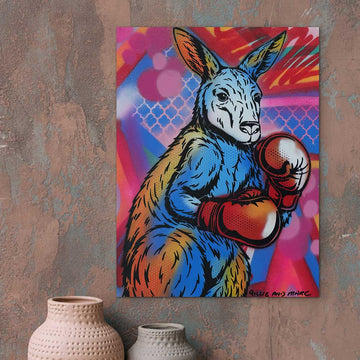 Roo Boxer (Original Painting)