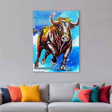 Running With the Strength of a Thousand Storms (Original Painting)