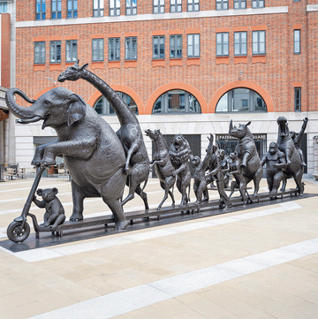 Go Wildlife Go (Bronze Sculpture)