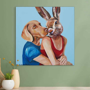 She Would Love Him Forever (Original Painting)