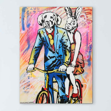 Side by Side Forever (Original Painting)