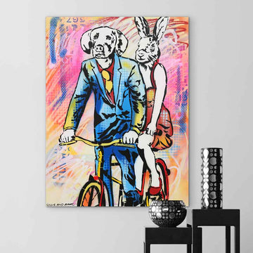 Side by Side Forever (Original Painting)