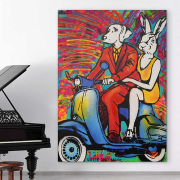 Side by Side With the Wild (Original Painting)