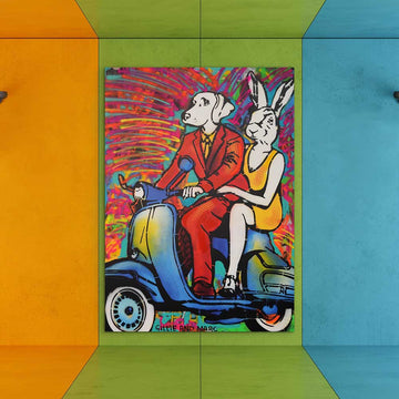 Side by Side With the Wild (Original Painting)