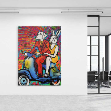 Side by Side With the Wild (Original Painting)
