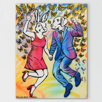 Sky Dancers (Original Painting)