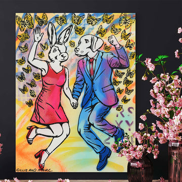 Sky Dancers (Original Painting)