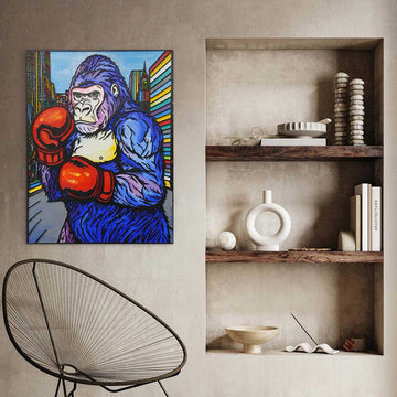 Strength Is All in Their Mind (Original Painting)