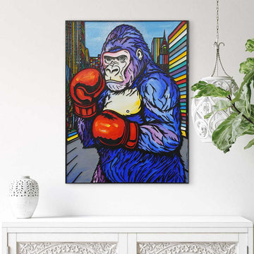 Strength Is All in Their Mind (Original Painting)