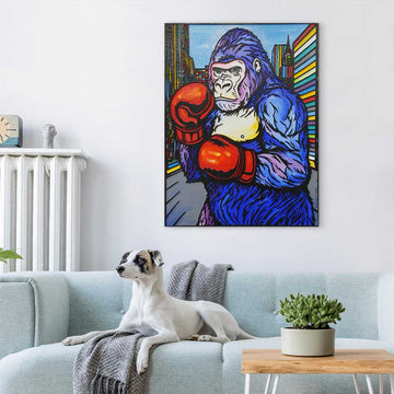 Strength Is All in Their Mind (Original Painting)