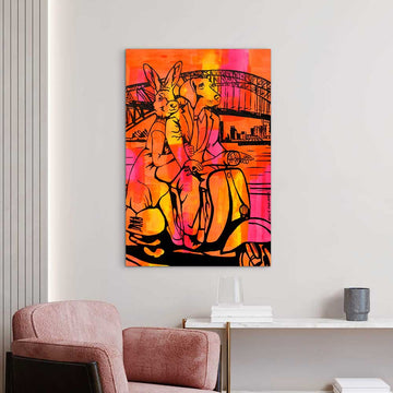 Sydney Sunset (Original Painting)