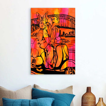 Sydney Sunset (Original Painting)