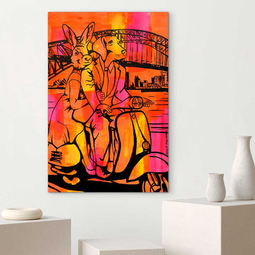 Sydney Sunset (Original Painting)