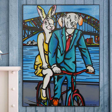 Sydney Was Always Home (Original Painting)