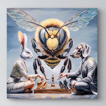 They Were Buzzed (Original Painting)