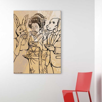 Tea for Three (Original Painting)