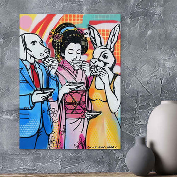 Tea for Three (Original Painting)