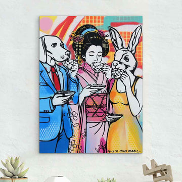 Tea for Three (Original Painting)