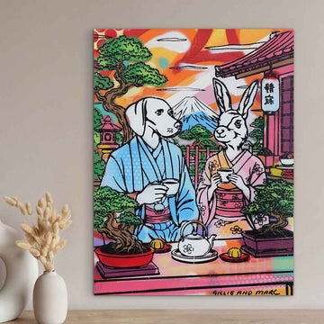 Temples and Us (Original Painting)