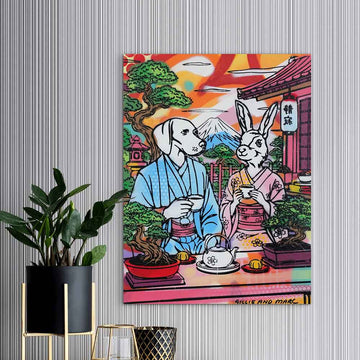 Temples and Us (Original Painting)